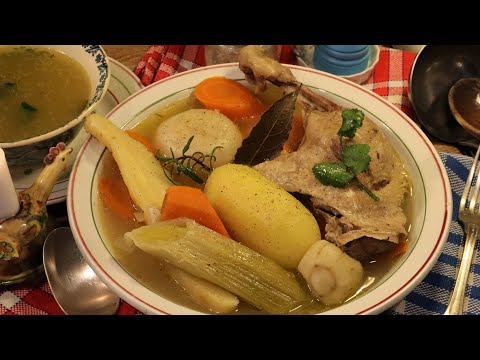 MON POT-AU-FEU DE CANARD à l'ancienne - viande moelleuse - Grand Mère Mitraille - Gourmandises TV