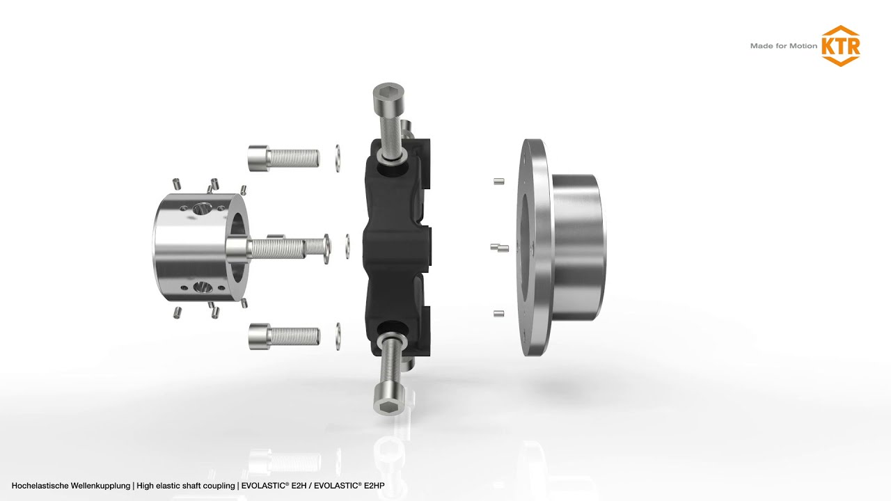 EVOLASTIC high elastic shaftcoupling type E2H E2HP