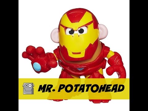 MR. POTATO HEAD Spiderman Ironman Bumblebee