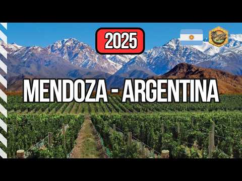 [2025] Mendoza 🇦🇷 What to do 🏔️ Must-sees ✅ Argentina [4K]