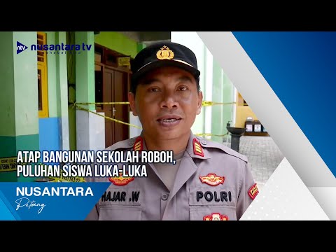 Atap Bangunan Sekolah Roboh, Puluhan Siswa Luka-Luka