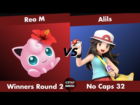No Caps 32 - Reo M (Jigglypuff) vs Alils (Pokemon Trainer) Pools Super Smash Bros Ultimate