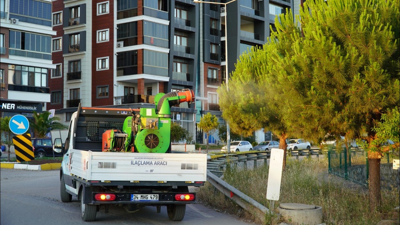 Balıkesir’de Vektörle Mücadelede Tam Zamanlı Mesai