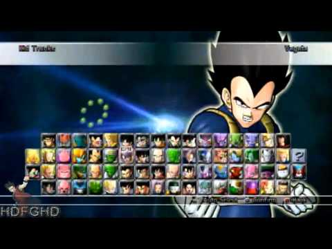 Dragonball Raging Blast 2 All Characters And Transformations.mp4