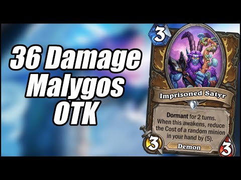 36 Damage Malygos OTK | Ashes of Outland | Hearthstone