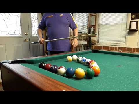 TRICKSHOTS!!!MINNESOTA FATS' COMBINATION SHOT!