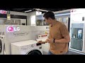 Как запустить цикл очистки барабана в стиральной машине LG?