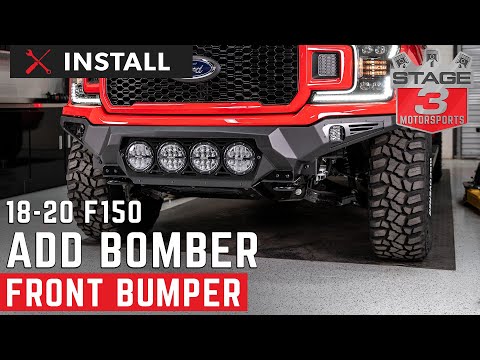 2018-2020 F150 ADD Bomber Front Bumper Install