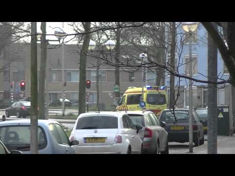28-02-14 A1 Ambulance retour naar Ziekenhuis