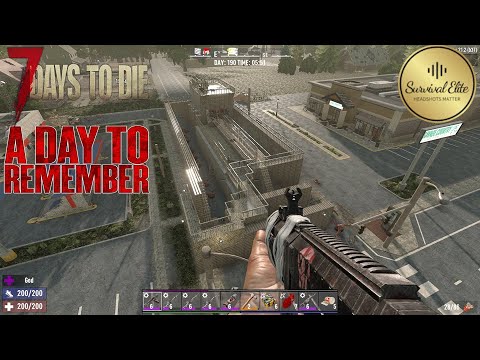 7 Day to Die - Last Alpha 21 Horde Night and Video - Zombie Survival