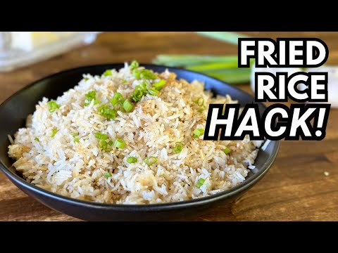 Easy Crispy Garlic Fried Rice - The Ultimate Griddle Recipe Hack!