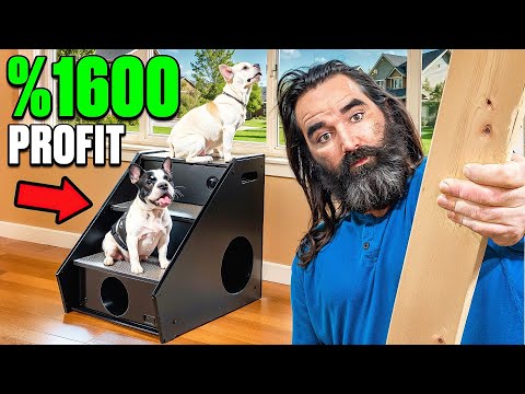 How to : Build pet steps / woodworking projects that sell