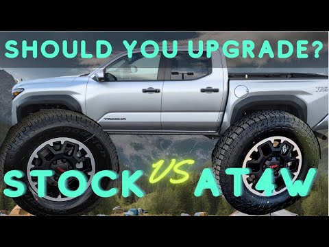 24 Tacoma Stock vs. Aftermarket? BFG Trail Terrain T/A vs. Falken Wildpeak AT4W