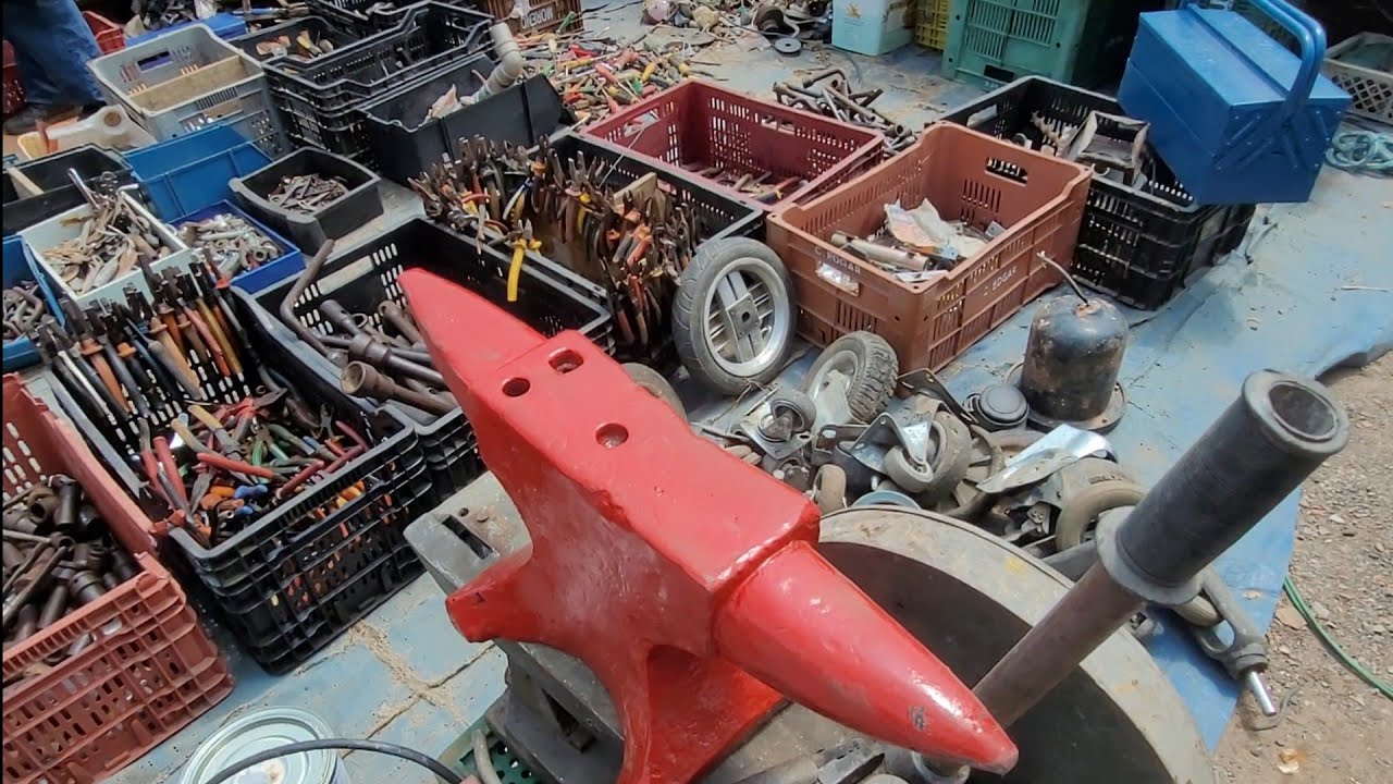 visitei a feira do rolo de Campinas INCRÍVEL  como ferramentas RELÍQUIAS  parte 01