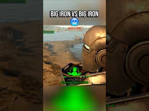 Fallout 4 Defeating Liberty Prime💀