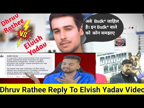 Dhruv Rathee Vs Elvish Yadav । kaha hai Counter। Baba ki boli