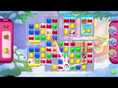 Homescapes 1275 Super Hard Level - 17 moves - NO BooSTERS