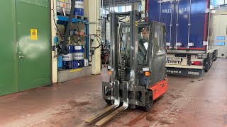 Chariot élévateur à trois roues Linde E16C-02 | Image 4 - Machineryline