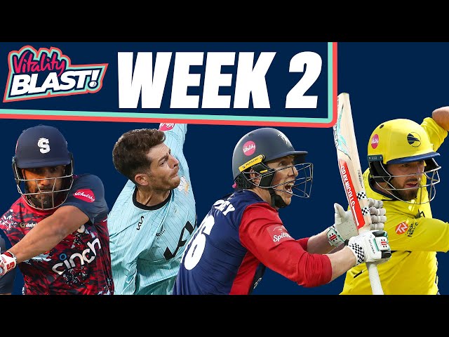 Bopara Goes Big With The Bat | Santner & Crawley Shine | Vitality Blast Highlights Show | Episode 2