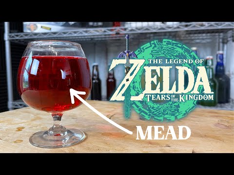 Legend of Zelda Mead: Simple one-gallon blackberry cyser | Tears of the Kingdom