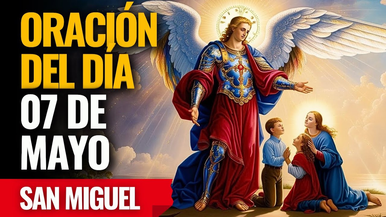 ¡Envuelve a tu familia entera en el manto sagrado de San Miguel! ¡Reza ahora!