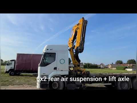 Renault Premium with 34t Effer crane