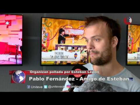 Organizan pollada por Esteban Lépori