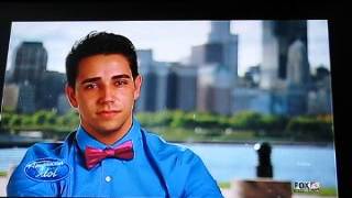 American Idol Audition for Lazaro Arbos