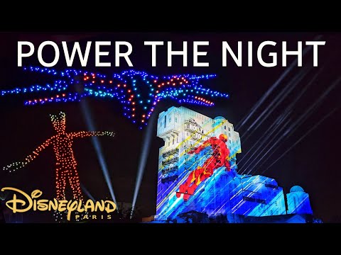 [500 Drones] Avengers : Power the Night - Version 2 - Disneyland Paris