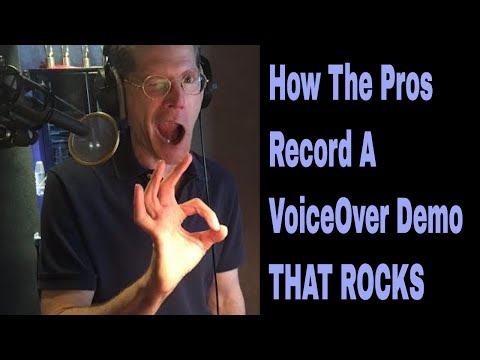 Recording A Commercial Voiceover Demo Reel with Bob Bergen - Recording Voice Over, Demos That Rock