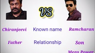 Mega star chiranjeevi Vs Mega power star Ramcharan