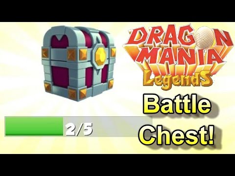 NEW ENCHANTMENT LEAGUE GAMEPLAY! Battle Chests + Chronos Shard! - Dragon Mania Legends #405
