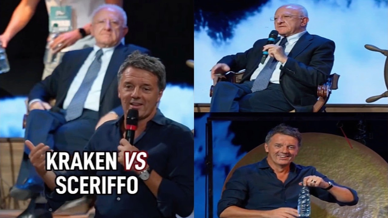 DE LUCA A RENZI: «VI SIETE 'SCOFANATI' TUTTO»