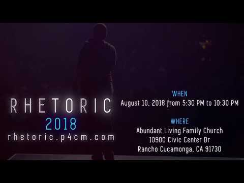 P4CM Presents... RHETORIC 2018! (Official Trailer)
