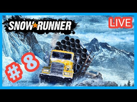 NGABUBURIT # 25 (( SNOWRUNNER )) Gameplay Walkthrough Part 8.....