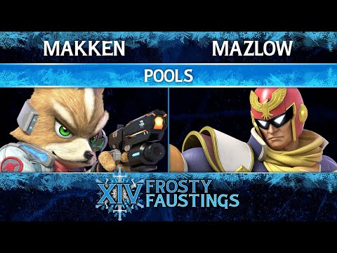FFXIV - Smash Ultimate POOLS - Makken (Fox) vs Mazlow (Captain Falcon)