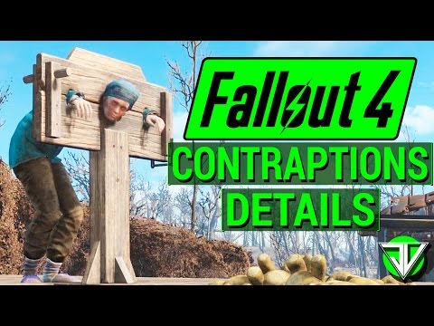 FALLOUT 4: NEW Contraptions Workshop DLC Pack DETAILS! (Trailer Analysis and Speculation)