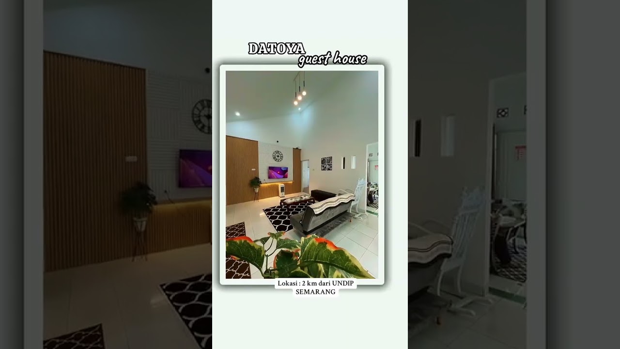 Thumbnail Video DATOYA Guest House Banyumanik Semarang dekat kampus UNDIP Tembalang