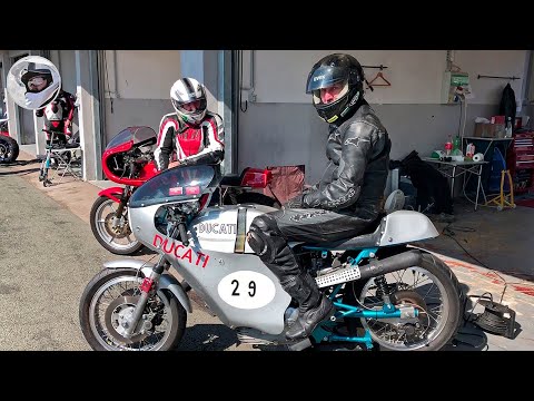 Ducati 750 Imola - classic Italian motorcycle that requires persistence