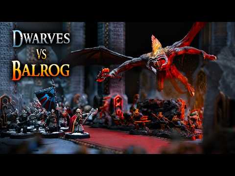 Khazad-Dum Vs Depths of Moria! Competitive MESBG Battle Report