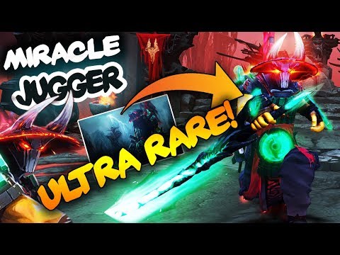 Miracle- NEW EPIC TI9 ULTRA RARE Juggernaut Set - FIRST TIME by M-GOD - Gameplay Dota 2 Patch 7.22