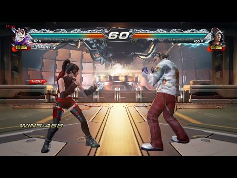 L7 507_3 Kunimitsu vs Steve - Tekken 7 ( Uchiha x24 ) PC sin Grafica