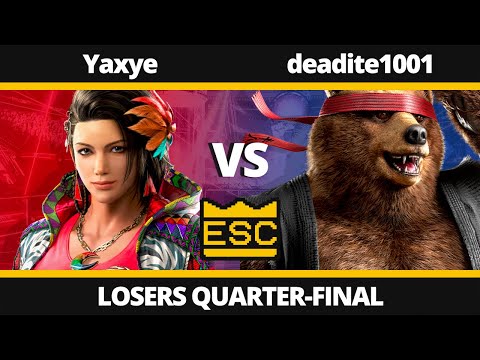 ESC 58 - Losers Quarter-Final - Yaxye (Azucena) Vs. deadite1001 (Kuma) Tekken 8 UK Local Tournament