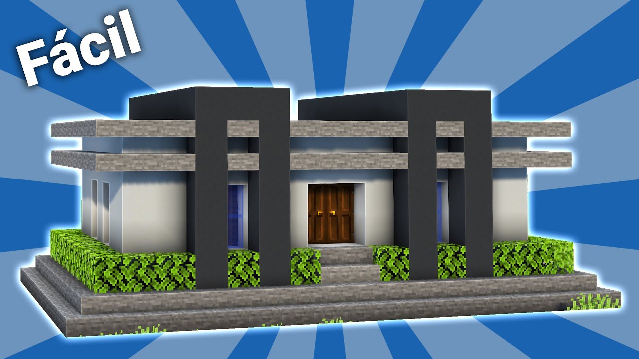 Minecraft Tutorial: Casa Moderna Simples