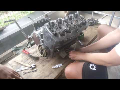 antigo custom built honda cb 750 four engine restoration (part 2)