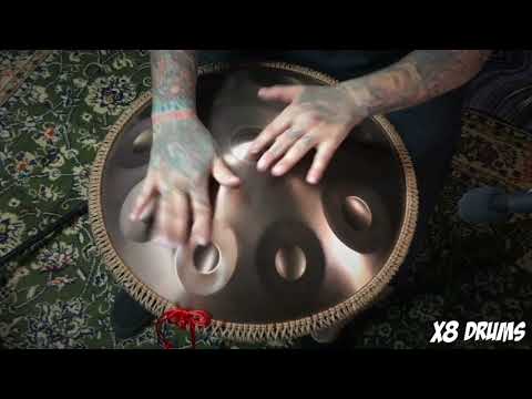 X8 Drums Genesis Series Stainless Steel Handpan - Sound Demo