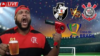 REACT AO VIVO VASCO 1X2 CORINTHIANS l Final Copa do Brasil