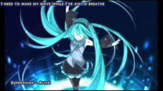 Alive - Superchick - Nightcore