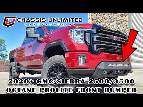 Chassis Unlimited 2020+ GMC Sierra 2500/3500 Octane PROLITE Front Bumper Insert