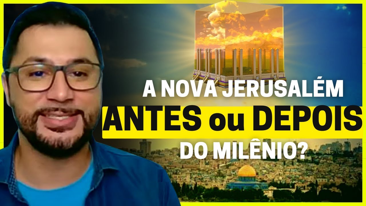 A NOVA JERUSALÉM desce ANTES ou DEPOIS do MILÊNIO? Tiago Tiz #GraçaeConhecimento